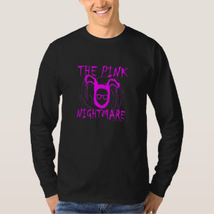 T-shirt Une histoire de Noël Le cauchemar rose