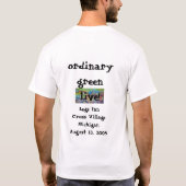 T-shirt Une histoire relativement vraie (Dos)