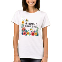 Une humble abeille bourdonnante 