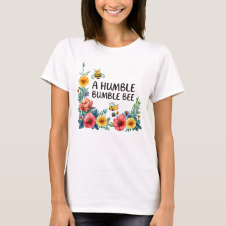 T-shirt Une humble abeille bourdonnante 