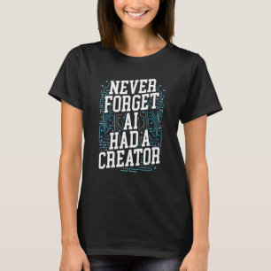 T-shirt Une I Intelligence Artificielle Robot Robotique De
