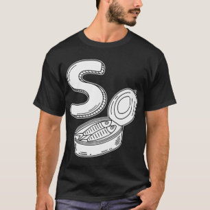 T-shirt Une illustration de la lettre S représentant la sa