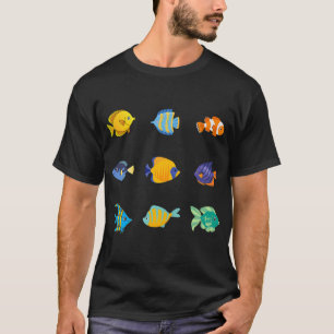 T-shirt Une illustration numérique colorée représentant ne
