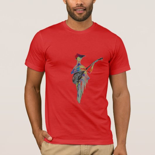 T-shirt Une impression musicale (Devant)