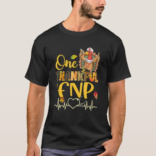 T-shirt Une Infirmière Fnp Remerciée Turquie Stethoscope T (Devant)