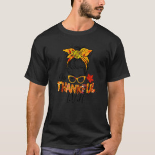 T-shirt Une infirmière Lvn reconnaissante chignon désordon