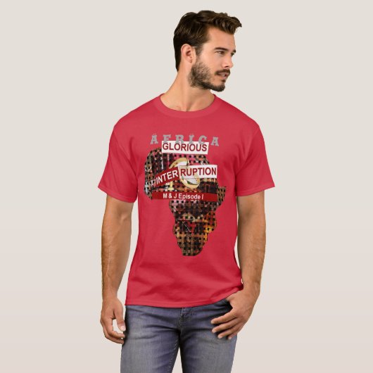 T-shirt Une interruption glorieuse : un début doré (Devant entier)