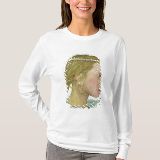 T-shirt Une jeune fille (Devant)