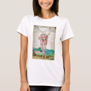 T-shirt Une jeune fille du Picts, c.1585 (la semaine et