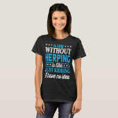 T-shirt Une Journée Sans Herping Herping (Devant entier)