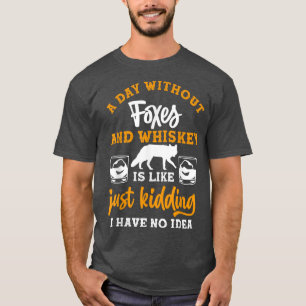 T-shirt Une journée sans whisky et ennemis