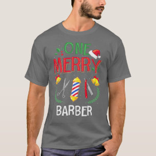 T-shirt Une joyeuse barbe de barbier Grossissant une vilai
