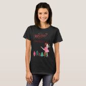 T-shirt Une joyeuse Isabella de Noël (Devant entier)
