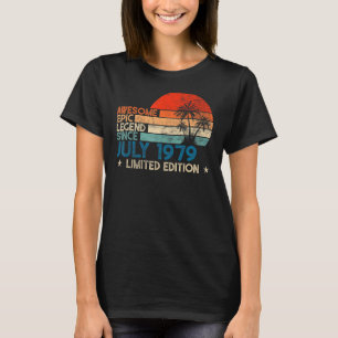 T-shirt Une légende épopée stupéfiante depuis juillet 1979