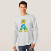 T-shirt Une lettre (Devant entier)