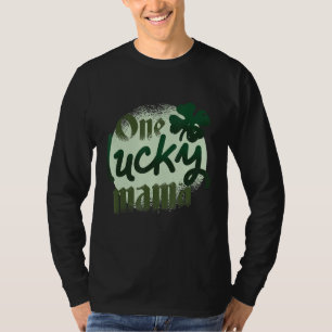 T-shirt Une Lucky Mama St. Patricks Day Femmes C