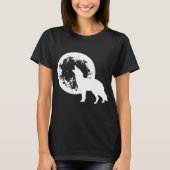 T-shirt Une lune de loup (Devant)