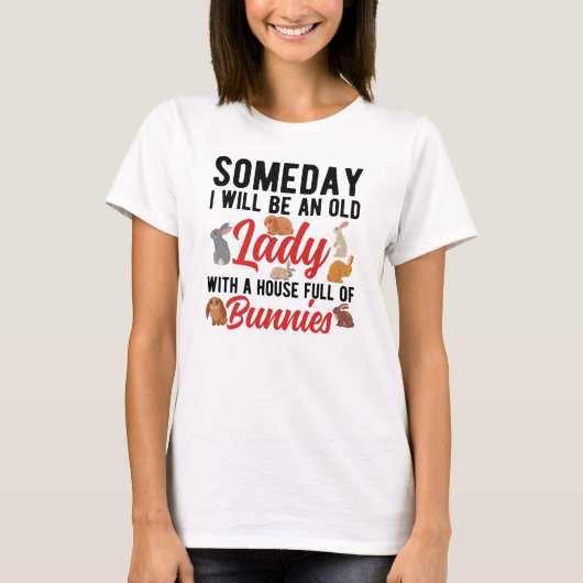 T-shirt Une maison pleine de lapins (Devant)