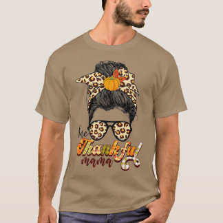 T-shirt Une Mama Gentil Drôle Mâle Mâle Bun Automne Que