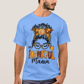 T-shirt Une Mama Gentil Drôle Mâle Mâle Bun Automne Que