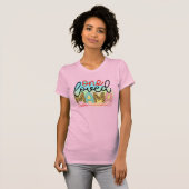 T-shirt Une maman aimée (Devant entier)