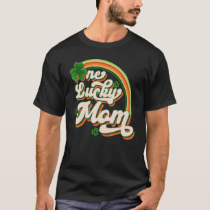 T-shirt Une maman chanceuse Funny Irish C St Patrick's Day