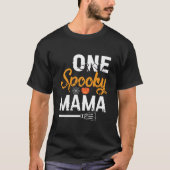 T-shirt Une maman Éffrayante (Devant)