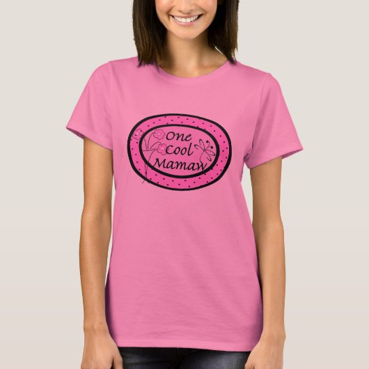 T-shirt Une Mamaw Cool (Devant)