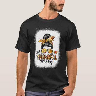 T-shirt Une mamie reconnaissante chignon désordonné femmes