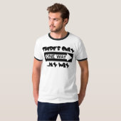 T-shirt Une manière (Devant entier)