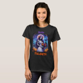 T-shirt Une mariée d'Halloween (Devant entier)