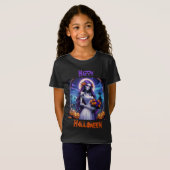 T-Shirt Une mariée d'Halloween (Devant entier)