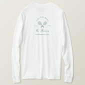 T-shirt Une mariée idéale pour un prince charmant (Design dos)