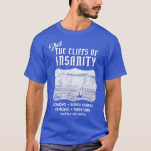 T-shirt Une mariée visite les falaises de la folie