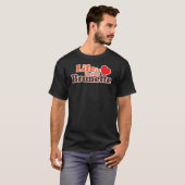 T-shirt Une meilleure brune (Devant entier)
