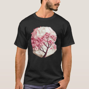 T-shirt Une mer de sakura de cerisier à fleurs rafraîchiss