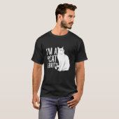T-shirt une mère de chat Catlebrity (Devant entier)