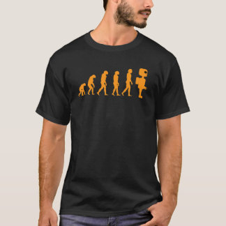T-shirt Une Mignonne Évolution Drôle Pour Robot Machine El