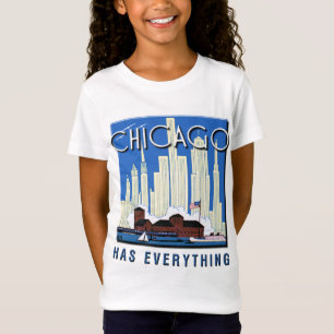 T-Shirt Une mise à jour vintage de Chicago