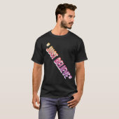 T-shirt Une motivation pour porter un long (Devant entier)