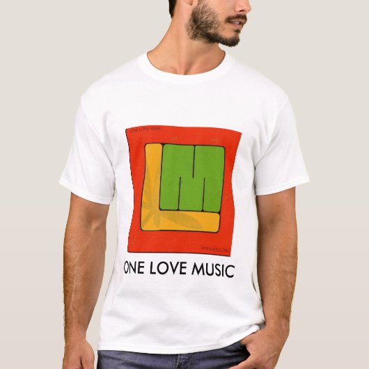 T-SHIRT UNE MUSIQUE D'AMOUR (Devant)