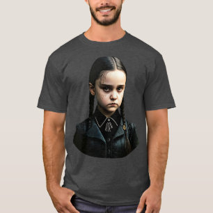 T-shirt Une mystérieuse fille mercredi 2