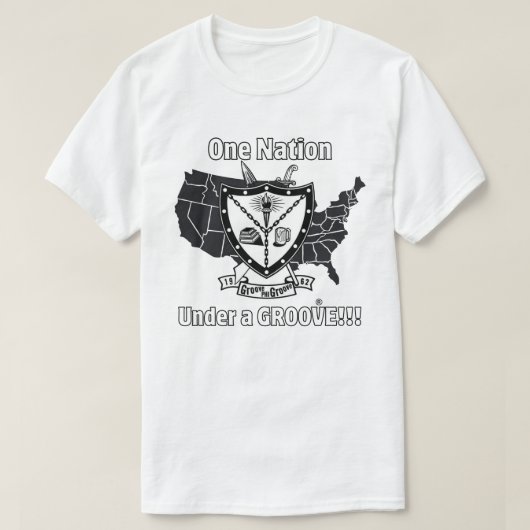 T-shirt Une nation (Design devant)