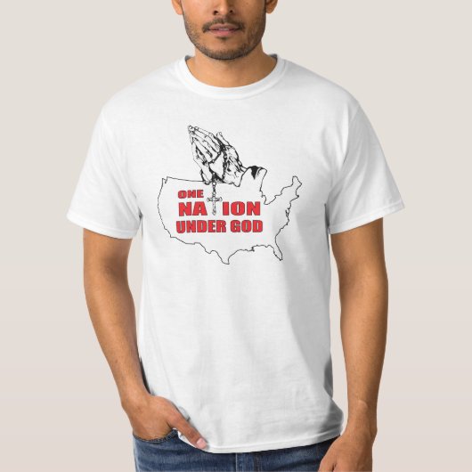 T-shirt Une nation (Devant)