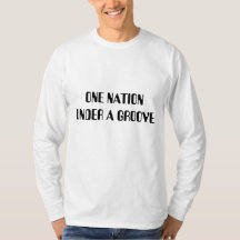 Une Nation Sous Une Chemise De Sleeve De Groove Me