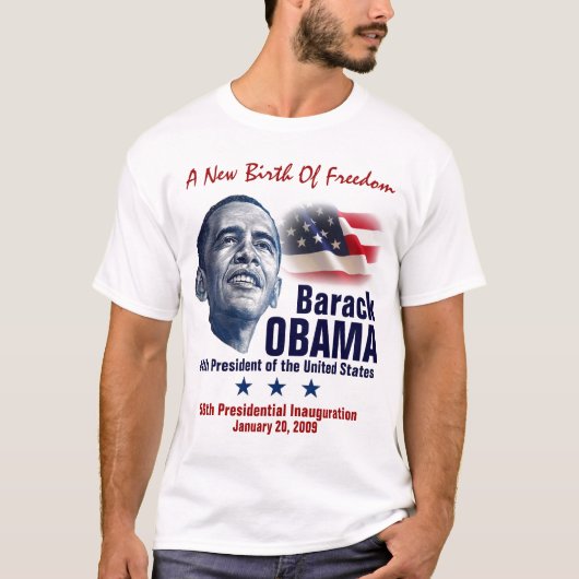 T-shirt Une nouvelle naissance de la liberté (Devant)