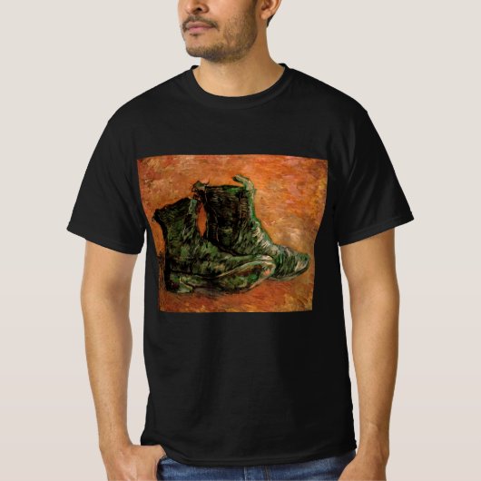 T-shirt Une paire de chaussures de Vincent van Gogh (Devant)