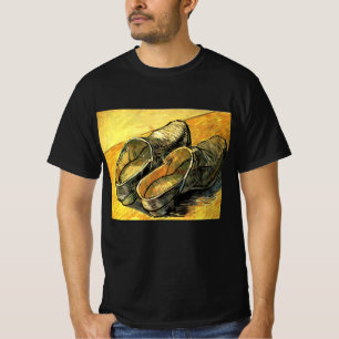 T-shirt Une paire de sabots en cuir par Vincent van Gogh