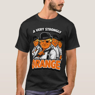 T-shirt Une parodie de dessin animé de Trump très fortemen