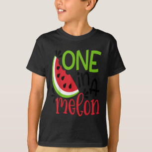 T-shirt Une pastèque adorable mignonne amusante d'été